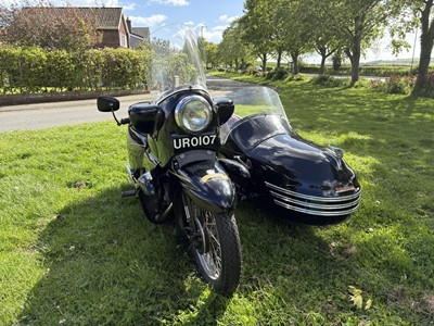 Lot 1955 Vincent Black Prince/Watsonian Combination