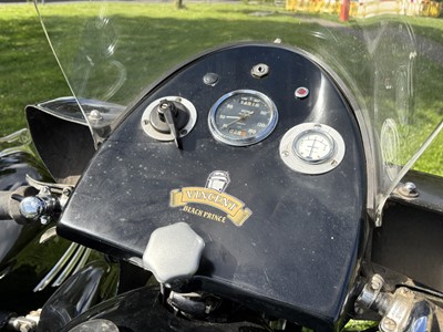 Lot 1955 Vincent Black Prince/Watsonian Combination