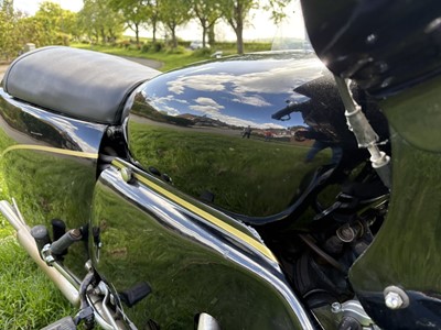 Lot 1955 Vincent Black Prince/Watsonian Combination