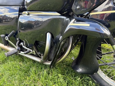 Lot 1955 Vincent Black Prince/Watsonian Combination