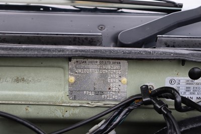 Lot 3 - 1985 Nissan Stanza 1.6 GL