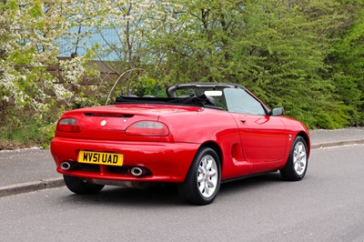 Lot 9 - 2001 MGF 1.8i