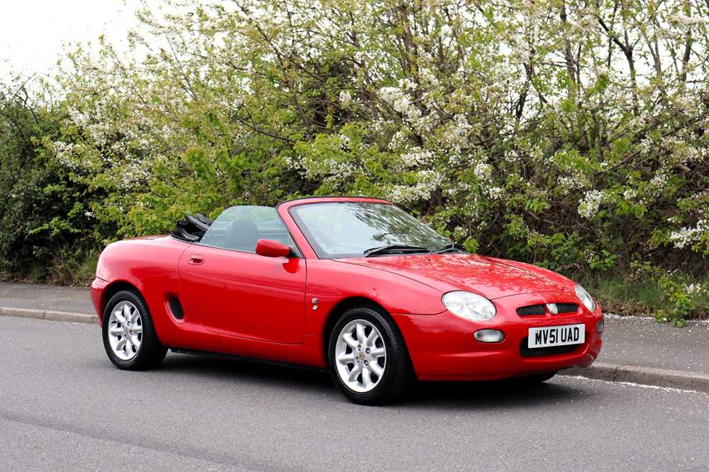 Lot 9 - 2001 MGF 1.8i