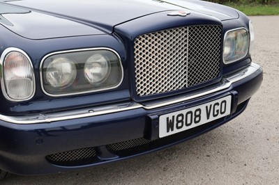 Lot 84 - 2000 Bentley Arnage Red Label