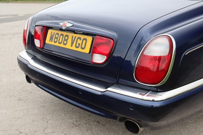 Lot 84 - 2000 Bentley Arnage Red Label