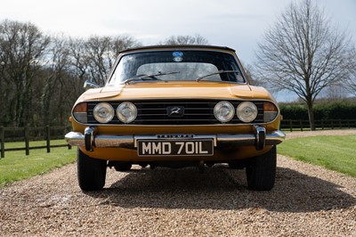 Lot 97 - 1972 Triumph Stag