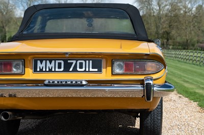 Lot 97 - 1972 Triumph Stag
