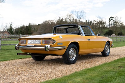 Lot 97 - 1972 Triumph Stag