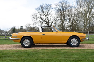 Lot 97 - 1972 Triumph Stag