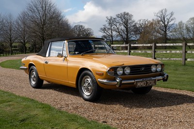 Lot 97 - 1972 Triumph Stag