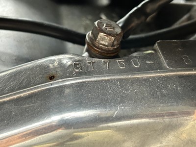 Lot 1977 Suzuki GT750