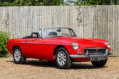 Lot 3 - 1973 MG B Roadster