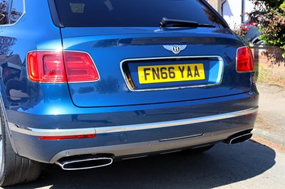Lot 55 - 2016 Bentley Bentayga 6.0 W12