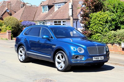 Lot 55 - 2016 Bentley Bentayga 6.0 W12