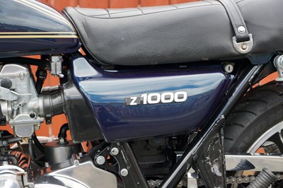 Lot 1977 Kawasaki Z1000