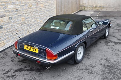 Lot 25 - 1989 Jaguar XJS 5.3 Convertible