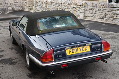 Lot 25 - 1989 Jaguar XJS 5.3 Convertible