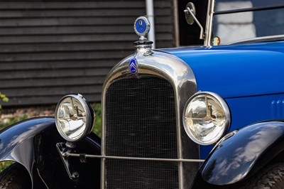 Lot 10 - 1927 Citroën Type B14 F Torpédo