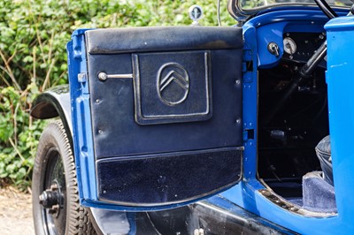 Lot 10 - 1927 Citroën Type B14 F Torpédo