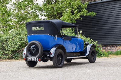 Lot 10 - 1927 Citroën Type B14 F Torpédo