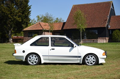 Lot 39 - 1986 Ford Escort RS Turbo