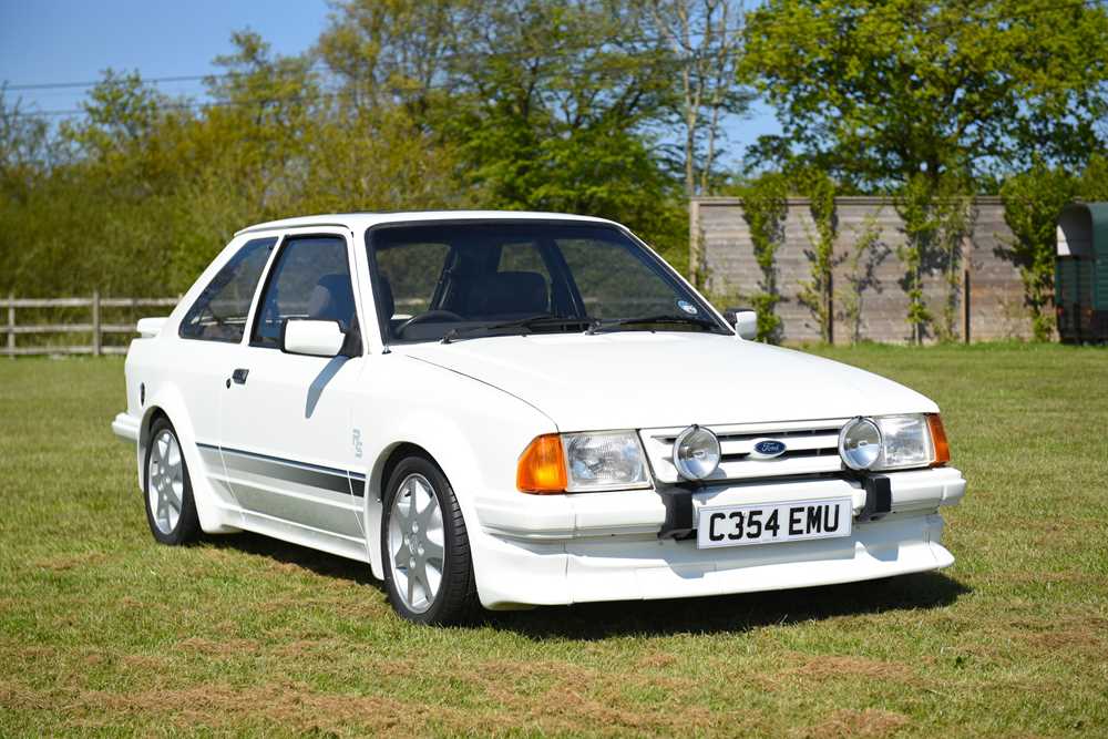 Lot 39 - 1986 Ford Escort RS Turbo