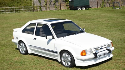 Lot 39 - 1986 Ford Escort RS Turbo