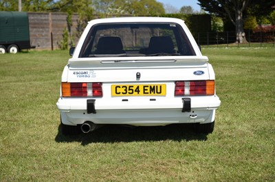 Lot 39 - 1986 Ford Escort RS Turbo