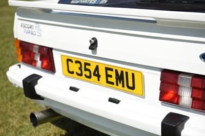 Lot 39 - 1986 Ford Escort RS Turbo