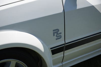 Lot 39 - 1986 Ford Escort RS Turbo