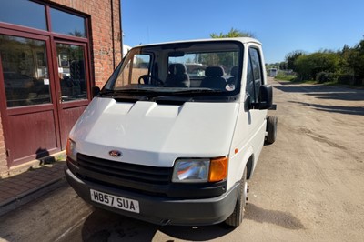 Lot 56 - 1990 Ford Transit Mk3 Bare Chassis Cab