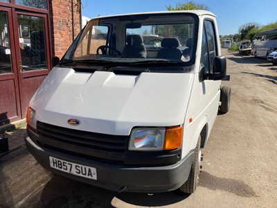 Lot 56 - 1990 Ford Transit Mk3 Bare Chassis Cab