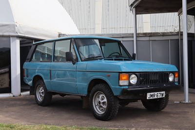 Lot 47 - c.1980 Range Rover 'Two Door'