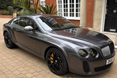 Lot 38 - 2011 Bentley Continental GT Supersports