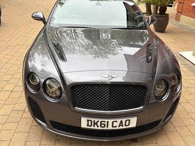 Lot 38 - 2011 Bentley Continental GT Supersports