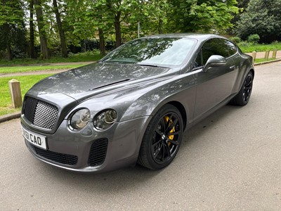 Lot 38 - 2011 Bentley Continental GT Supersports