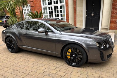 Lot 38 - 2011 Bentley Continental GT Supersports