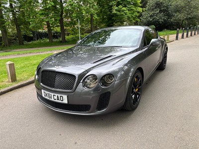 Lot 38 - 2011 Bentley Continental GT Supersports