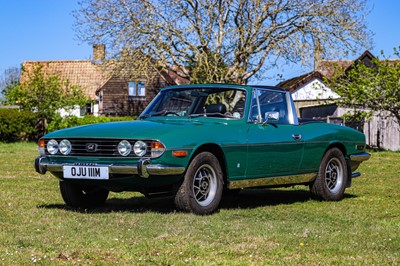 Lot 66 - 1973 Triumph Stag