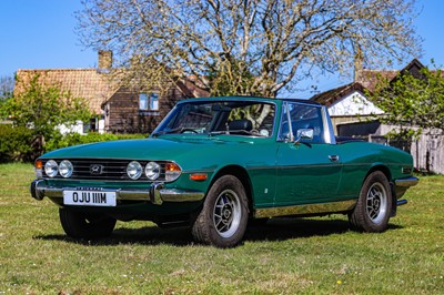 Lot 66 - 1973 Triumph Stag