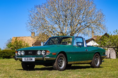 Lot 66 - 1973 Triumph Stag