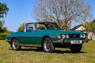 Lot 66 - 1973 Triumph Stag
