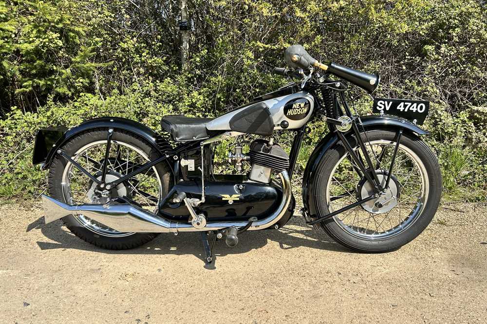 Lot 1930 New Hudson Model One 548cc