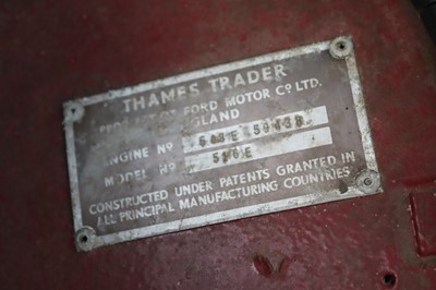 Lot 81 - 1961 Ford Thames Trader Forward Control