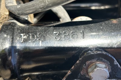 Lot 1958 BSA Bantam D5