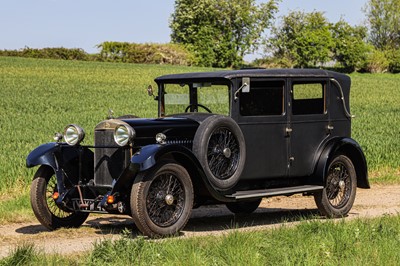 Lot 80 - 1928 Sunbeam Twenty Weymann Saloon
