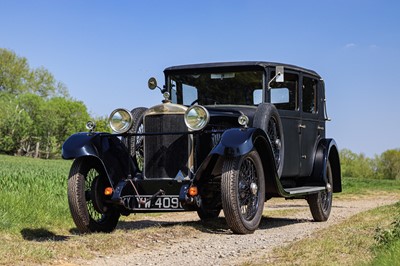 Lot 80 - 1928 Sunbeam Twenty Weymann Saloon