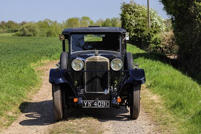 Lot 80 - 1928 Sunbeam Twenty Weymann Saloon