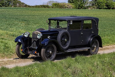 Lot 80 - 1928 Sunbeam Twenty Weymann Saloon