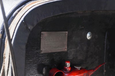 Lot 80 - 1928 Sunbeam Twenty Weymann Saloon